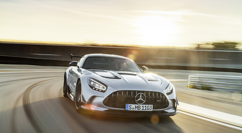El Mercedes-AMG GT Black Series 2021 es el modelo más potente y avanzado en la historia de la marca. Foto: Mercedes-AMG.