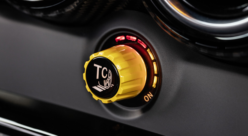 El Mercedes-AMG GT Black Series 2021 cuenta con el sistema AMG TRACTION CONTROL. Foto: Mercedes-AMG.