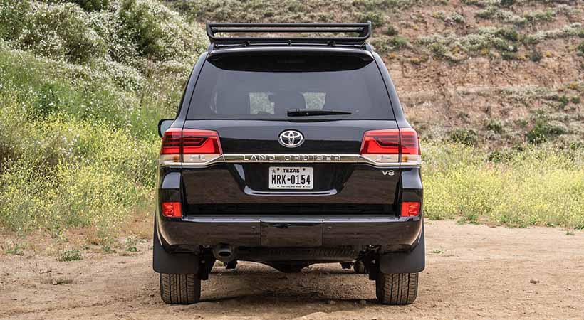 Toyota Land Cruiser cuenta con portón de apertura eléctrica. Foto: Nicholas Colt.,