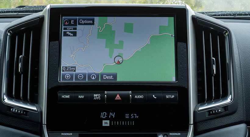 Un nuevo monitor táctil de 8 pulgadas que integra el sistema multimedia Toyota Touch & Go 2. Foto: Nicholas Colt