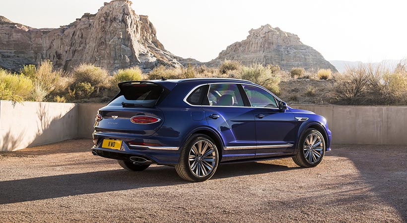 La vía trasera es más ancha, lo que se traduce en una mejor habitabilidad en la fila posterior de asientos. Foto: Bentley