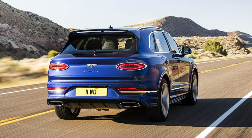 Para darle un toque más personal se pueden elegir 17 tonalidades para la carrocería, a lo que se suman otras 47 opciones para las variantes Extended y Mulliner, incluyendo 24 bitono. Foto: Bentley