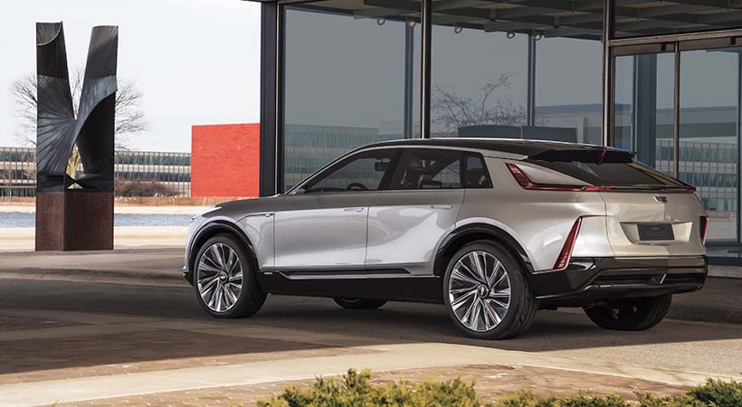 Según los primeros datos, la Cadillac LYRIQ tendrá rango eléctrico de hasta 300 millas. Foto: Cadillac.