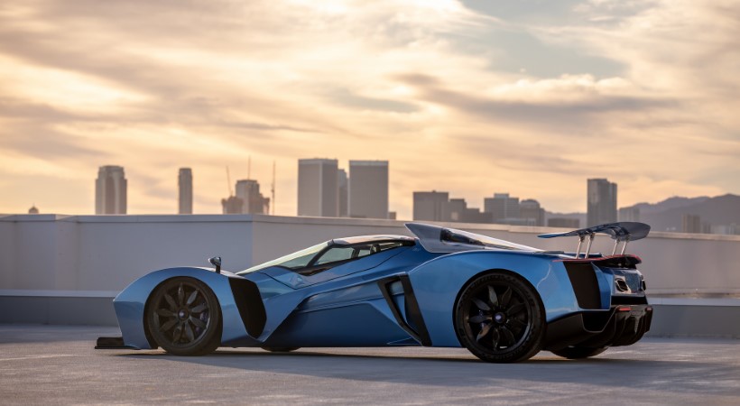 La inspiración del diseño del D12 viene de los jets de combate y los autos de Formula 1. Foto: Delage