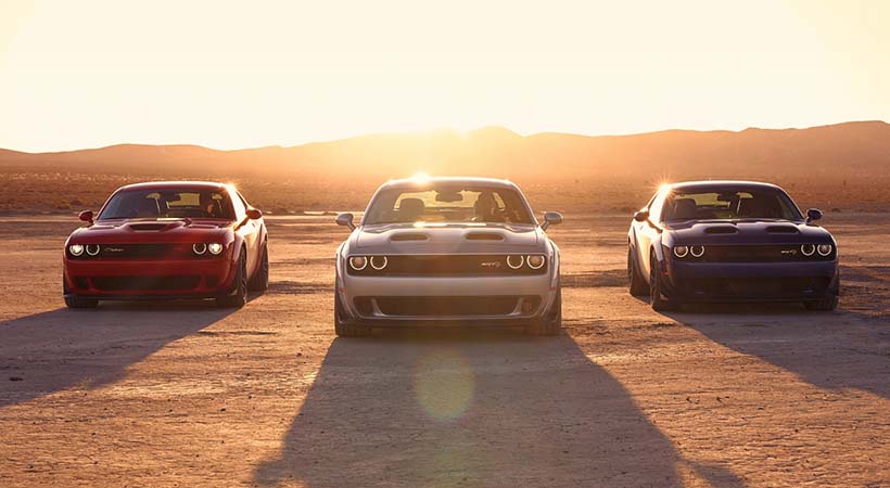 El Demon fue diseñado para posicionarse como el máximo aspirante a liderar las pruebas del cuarto de milla, ignorando cualquier otro tipo de conducción. Foto: Dodge