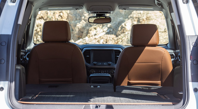 Esta versión cuenta con una capacidad de almacenaje de 78 pies cúbicos. Foto: Nicholas Colt.