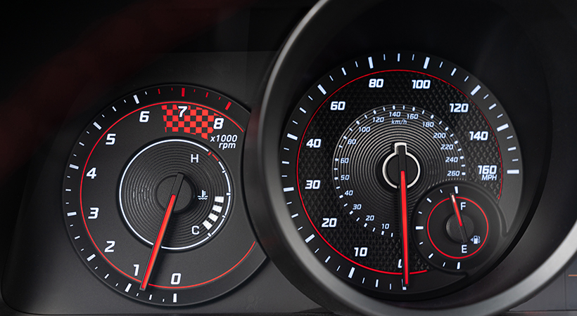 El panel de instrumentos del  Hyundai Elantra N Line 2021 refleja su espíritu deportivo. Foto: Hyundai.