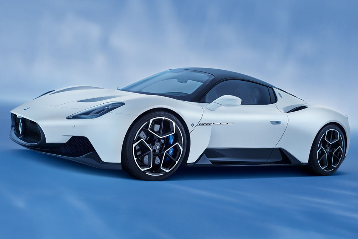 El nuevo Maserati MC20 es un superdeportivo de peso ligero que contará con tres versiones: MCI, Eléctrico, y Convertible. Foto: Maserati