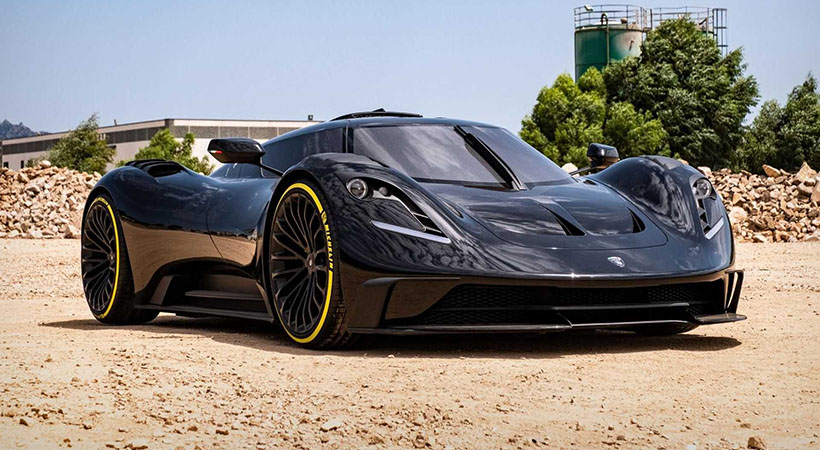 El propósito del auto es ser extremo pero manejable, a diferencia de los hiperautos actuales. Foto: Ares Design