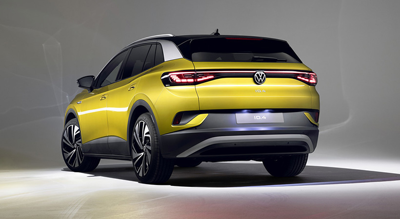El Volkswagen ID.4 ya se ha convertido en una realidad. La segunda aplicación de la plataforma modular para coches eléctricos MEB dentro de la marca. Foto: Volkswagen