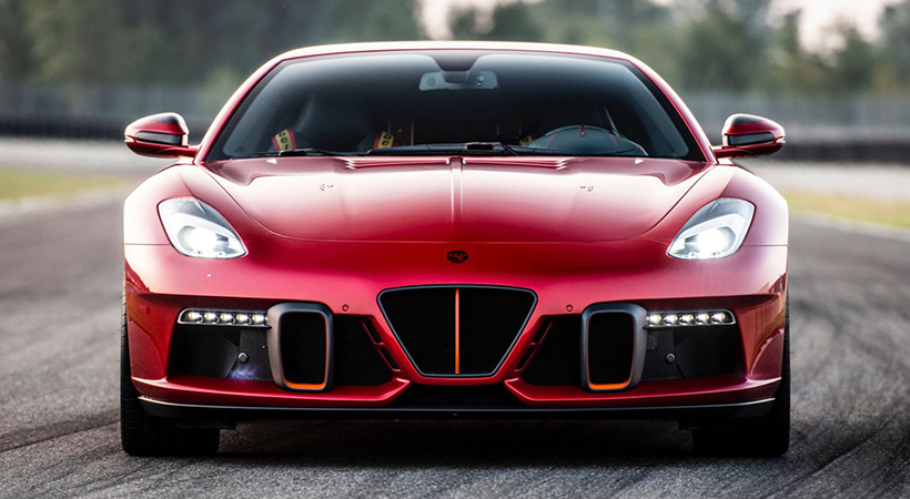 El V12 6.3 litros Naturalmente Aspirado genera 720 caballos de fuerza y 509 libras/pie de torsión. Foto: Touring Superleggera