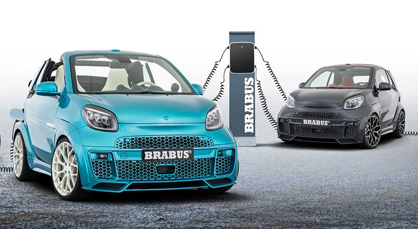 Los rines de aleación son de 18 pulgadas, con neumáticos 235/30 R18. Foto: Brabus