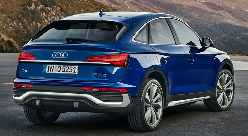 Las opciones de propulsión comienzan con un motor 2.0 litros TFSI asistido con sistema híbrido leve de 12V para un total de 261 caballos de fuerza. Foto: Audi