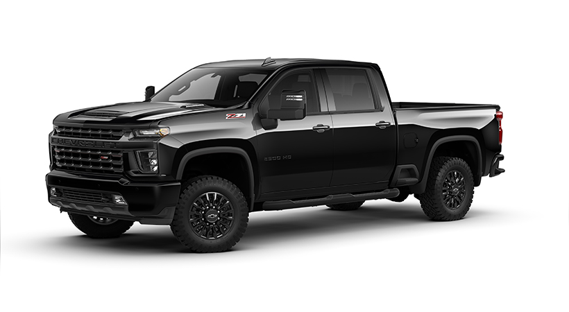 Chevrolet  Silverado HD Midnight Edition 2021, otra edición especial que formará parte de la nueva gama. Foto: Chevrolet.