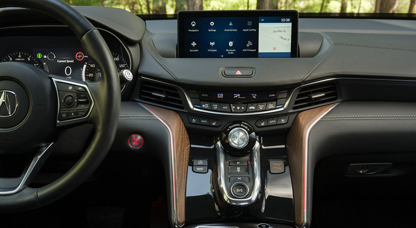 El interior prosigue el tema del lujo al que nos tiene acostumbrados la marca. Foto: Acura