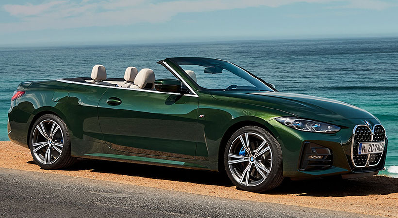 El BMW Serie 4 Convertible llega a Estados Unidos en cuatro versiones y con un nuevo techo retraible. Foto: BMW