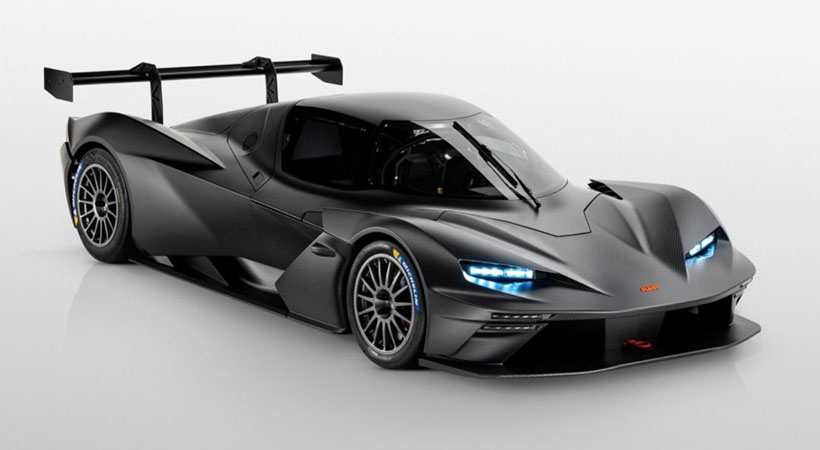 El nuevo KTM X-Bow GTX es una versión de pista con homologación para competir en circuitos profesionales. Foto: KTM