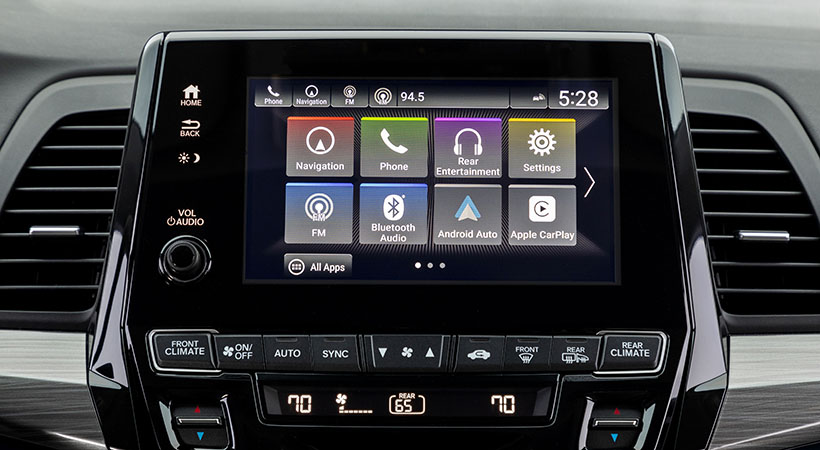 El sistema de infotenimiento es mucho más intuitivo que antes. Foto: Honda