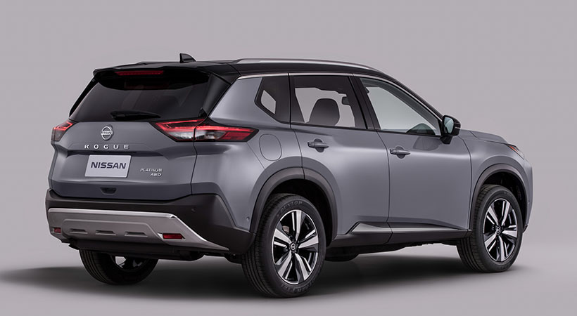 La carrocería mide 1.5 pulgadas más corto y es 0.2 pulgadas más bajo que el Rogue de la generación anterior, lo que aumenta la apariencia de fuerza y ​​al mismo tiempo mejora la maniobrabilidad de conducción. Foto: Nissan 