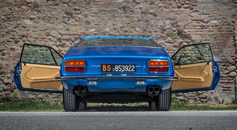 La producción del Jarama terminó con 328 unidades fabricadas. Foto: Lamborghini