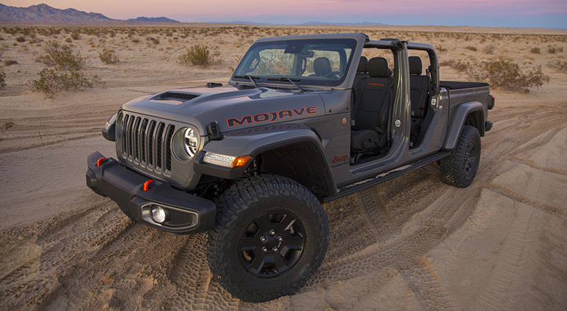 Jeep Gladiator Mojave, el modelo que tuvimos a prueba y cuyo precio es de $61,505.