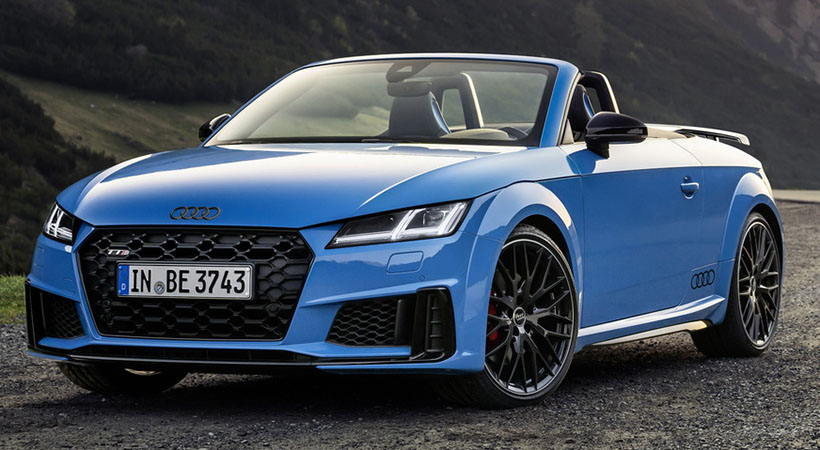 El TTS Competition Plus está disponible en versión coupe y descapotable con mayor potencia y cambios estéticos. Foto: Audi