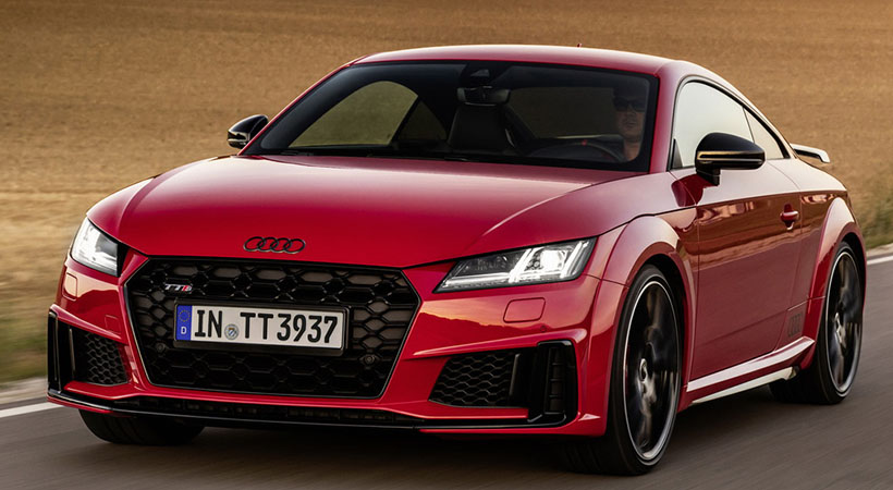 El TTS Competition Plus es una nueva versión con mejor desempeño y cambios estéticos del modelo TT. Foto: Audi
