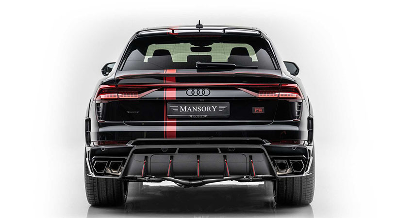 En la parte posterior destaca el splitter y las salidas de escape deportivas. Foto: Mansory