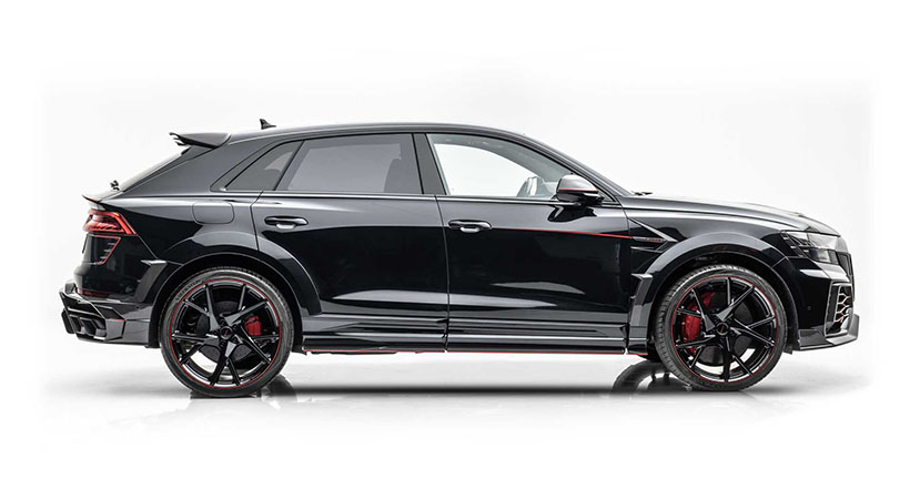 El Audi RS Q8 by Mansory también recibe rines específicos para este modelo. Foto: Mansory