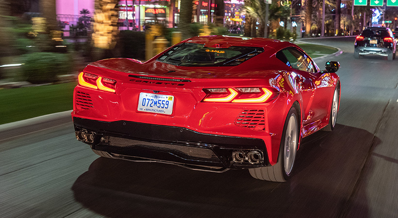 El Performance Package añade suspensión con Magnetic Ride Control 4.0, sistema de tracción performance y asientos de competencia GT2. Foto: Chevrolet