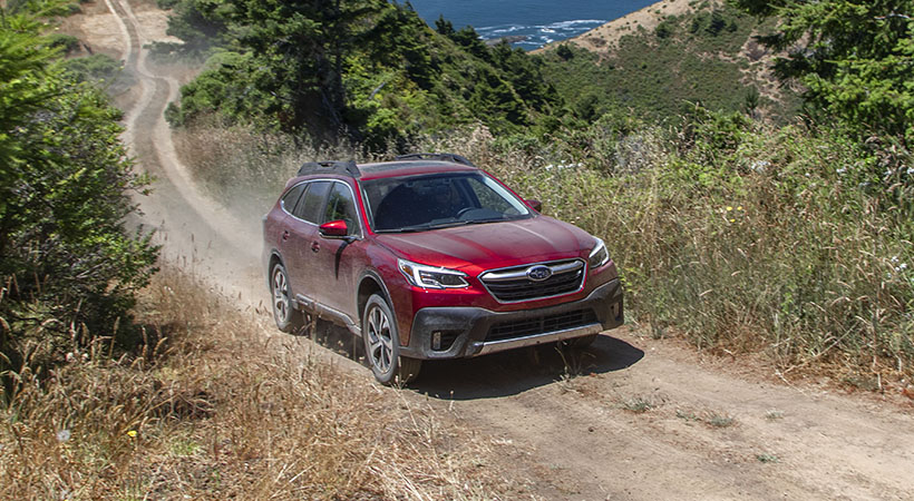 Subaru Outback es un modelo apto para vivir la aventura fuera del asfalto. Foto: Subaru