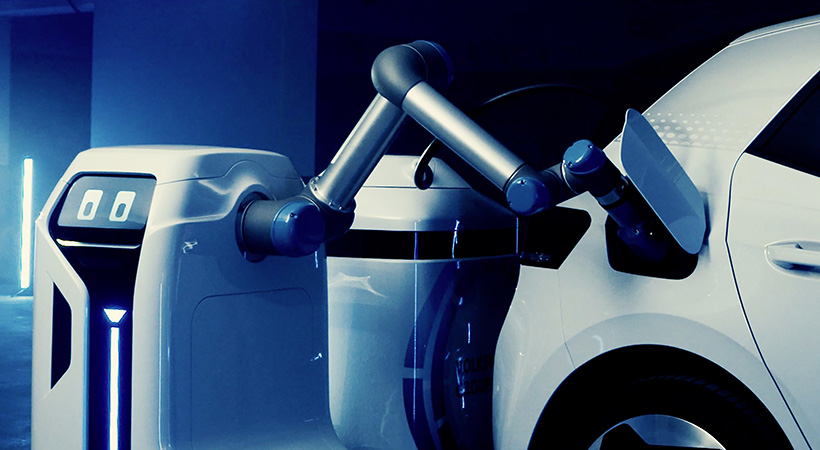 Robot de carga móvil de Volkswagen
