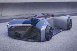 Nissan GT-R (X) 2050, el auto del futuro que se conducirá con la mente