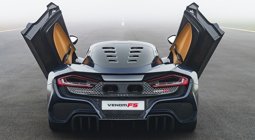 Tan sólo 24 unidades del Hennessey Venom F5 serán producidas a un precio de $2.1 millones de dólares, con las primeras comenzando entregas el próximo año. Foto: Hennessey