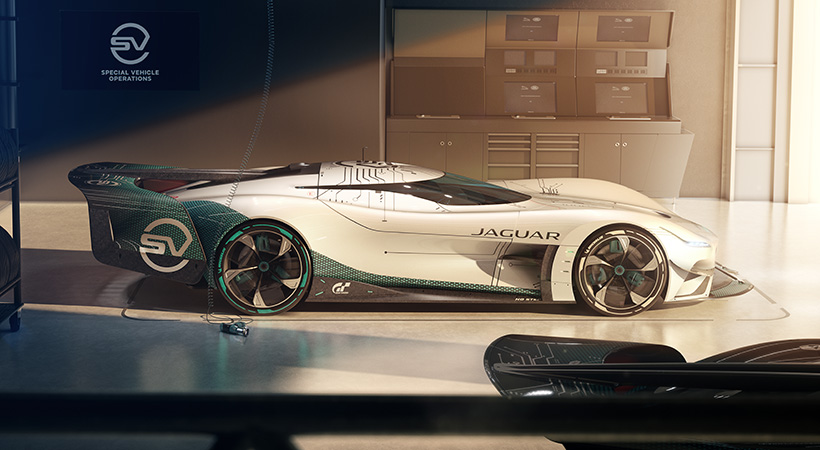 Jaguar Vision Gran Turismo SV. Foto: Jaguar