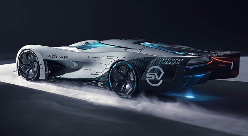 El Jaguar Vision Gran Turismo SV dispone de un splitter frontal más alargado que su predecesor. Foto: Jaguar