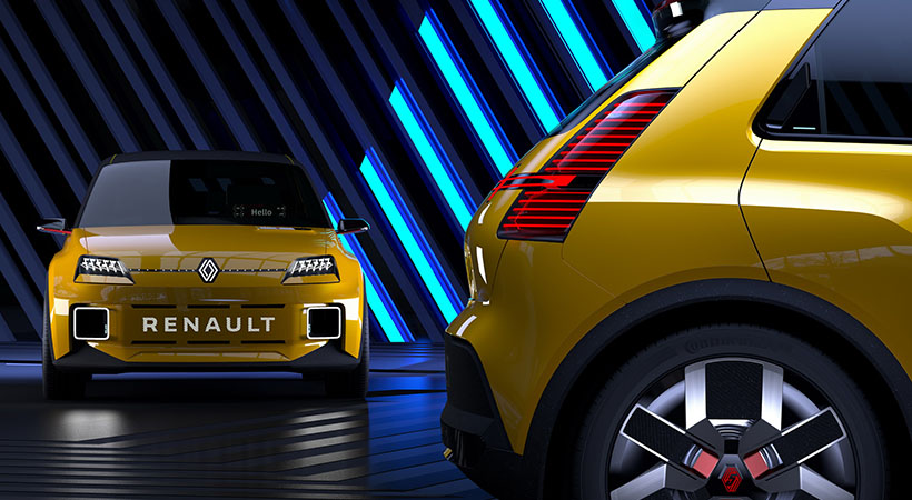 El auto forma parte de un proyecto que incluye 7 autos eléctricos que serán lanzados para 2025. Foto: Renault