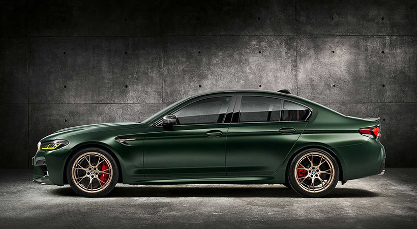 Los acentos Gold Bronze también se extienden a las ventilas laterales del auto. Foto: BMW