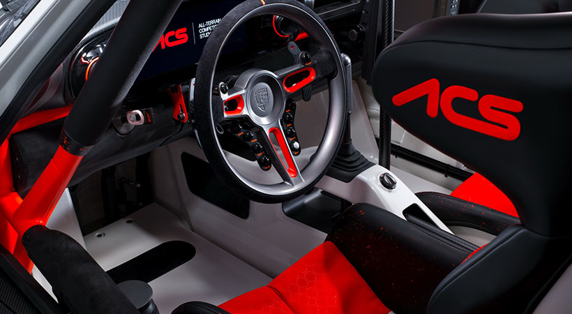 Cada pieza del interior del ACS está hecha a perfección y detalle sin parecer exagerada. Foto: Singer