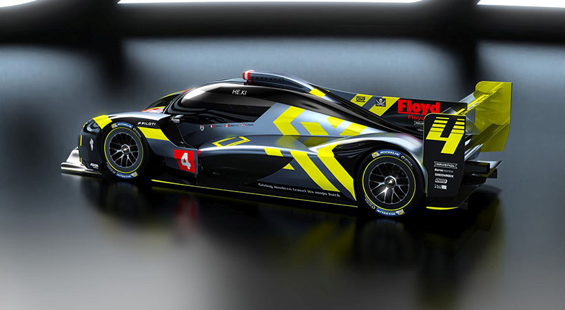 Un V8 naturalmente aspirado con cerca de 700 hp será el encargado de tratar de llevar al auto a la victoria en Le Mans. Foto: ByKolles