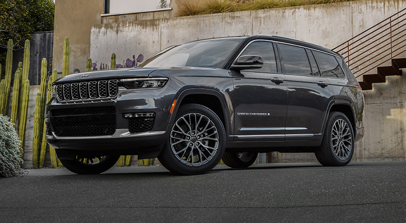 Gracias a que está basado en una nueva plataforma, el Jeep Grand Cherokee L 2021 crece en tamaño. Foto: Jeep