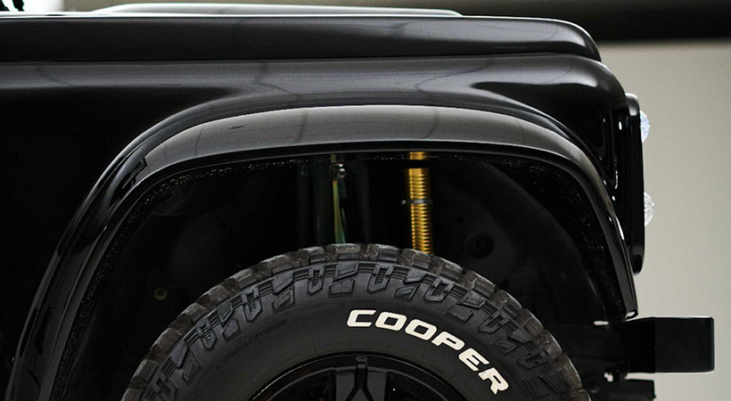 La suspensión también fue modificada para poder desafiar cualquier terreno. Foto: Ares Design