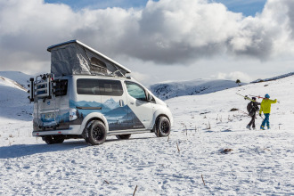Nissan e-NV200 Winter Camper, tu casa rodante para disfrutar de la naturaleza