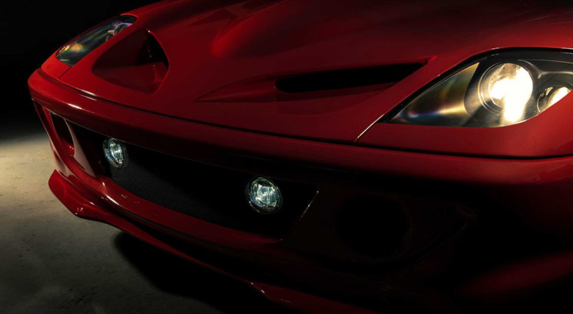 Las entradas de aire en el cofre imitan aquellas encontradas en el Breadvan hecho por Bizzarrini en 1962. Foto: NVRD