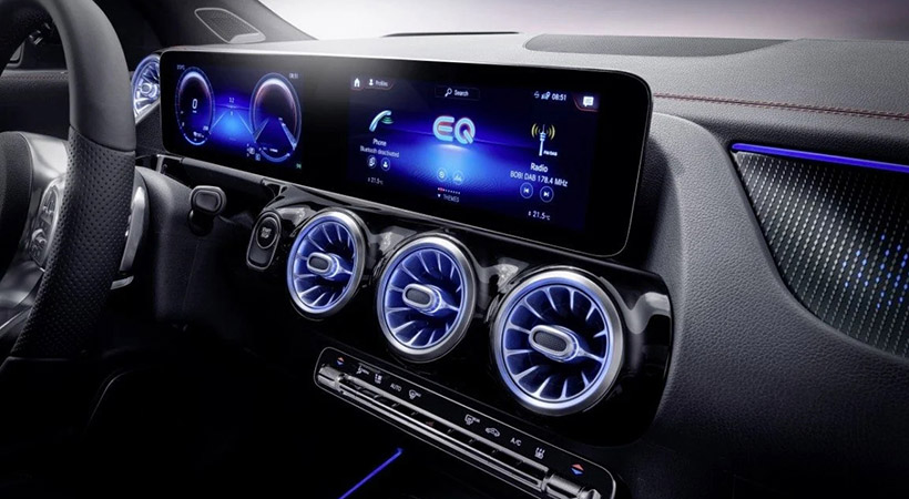 Como es lógico imaginar, en este modelo se incluyó la última generación del sistema de infotenimiento MBUX. Foto: Mercedes-Benz