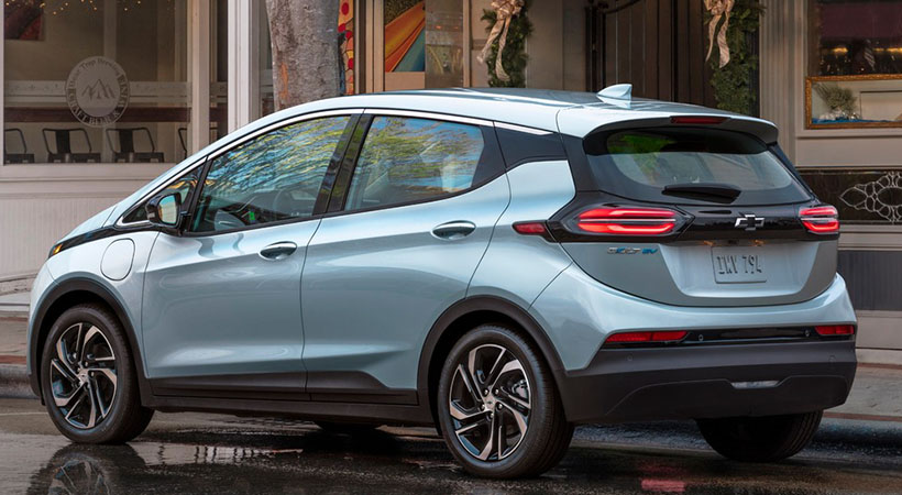 Con 201 hp y una batería de 65 kWh el bolt EV cuenta con una autonomía de 416 kilómetros en una sola carga. Foto: Chevrolet