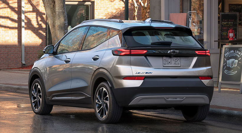 Debido al peso del vehículo, en el EUV la autonomía máxima se reduce ligeramente a solo 402 kilómetros. Foto: Chevrolet