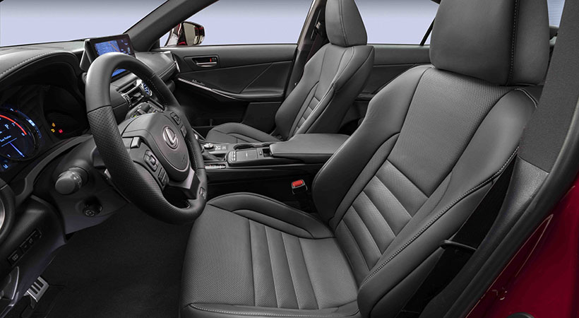 Los asientos son específicos para esta versión, Foto: Lexus