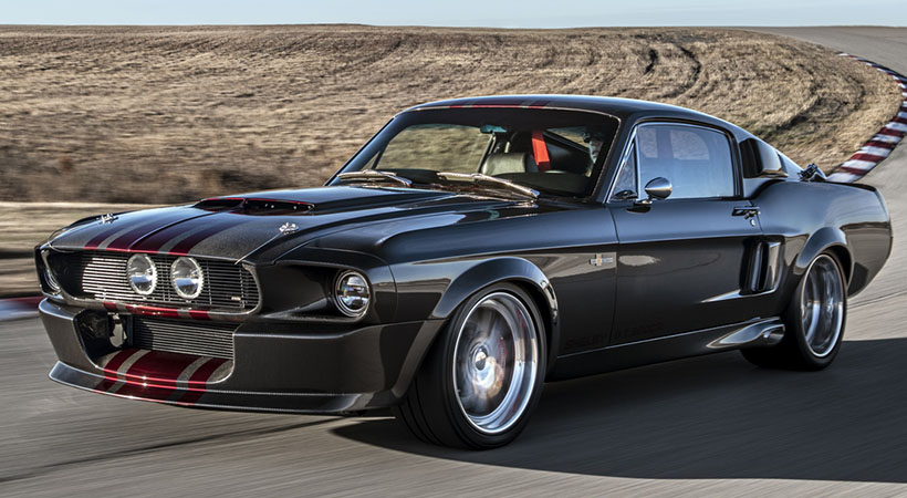El Shelby GT500 CR es un auto de continuación oficial con carrocería de fibra de carbono y 810 hp. Foto: CR