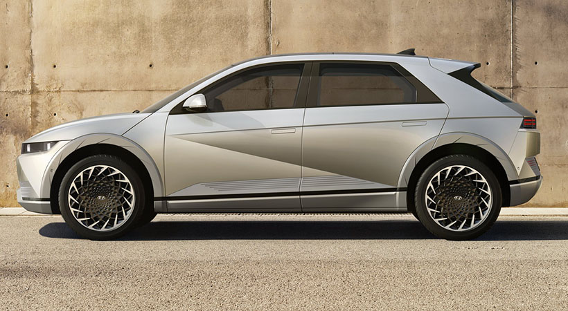 La CUV está disponible con dos diferentes baterías y la opción de uno o dos motores eléctricos. Foto: Hyundai